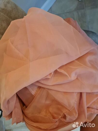 Нежная персиковая вуаль