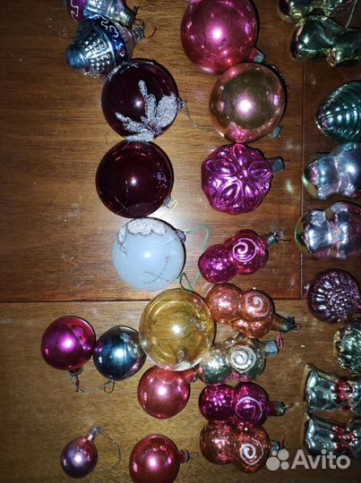 Елочные игрушки СССР