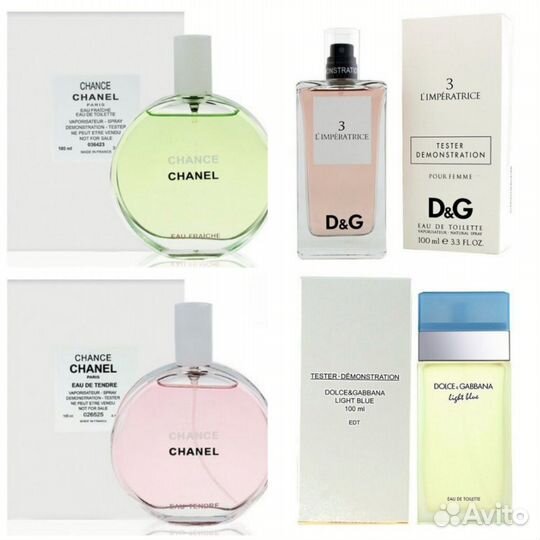 Парфюм тестеры