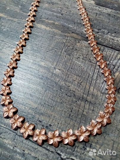 Золотое колье 585