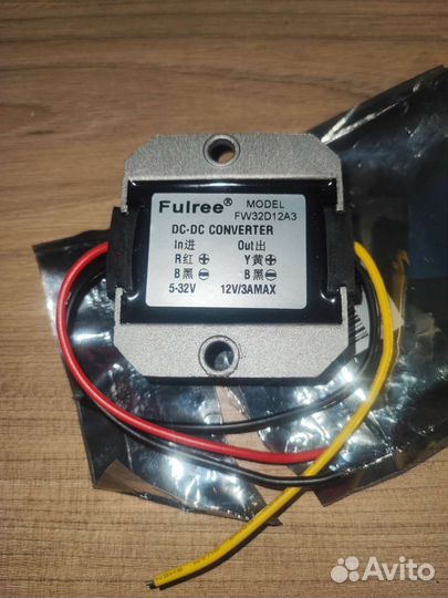 Адаптер 24В/12В 3А 36Вт