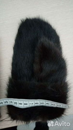 Варежки из натур.норки