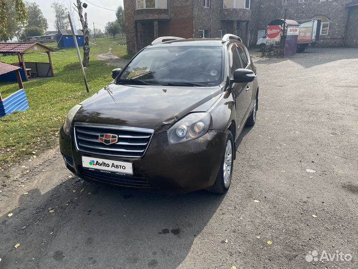 Geely Emgrand X7 1.8 МТ, 2016, битый, 150 000 км