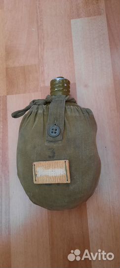 Фляга армейская с чехлом
