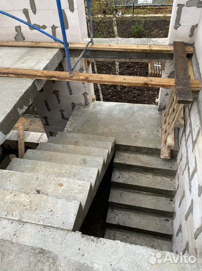 Монолитные бетонные лестницы