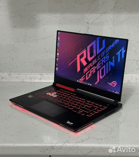 Игровой ноутбук asus ROG G513 8 ядерный + RTX