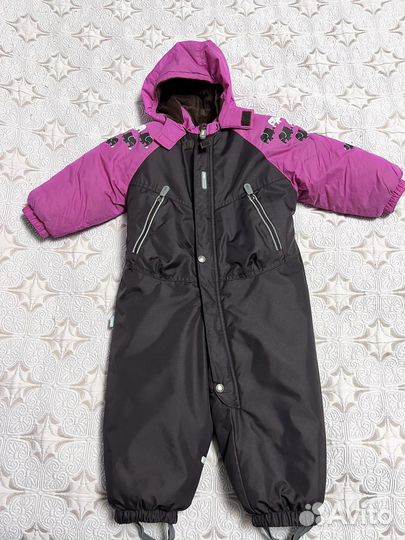 Зимний комбинезон на девочку 86 lenne