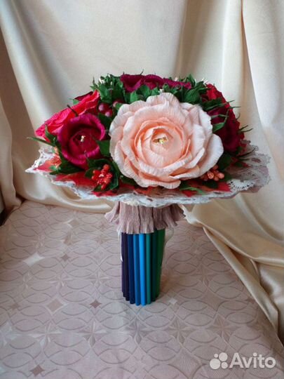 Букет учителю, сладкий подарок на день учителя