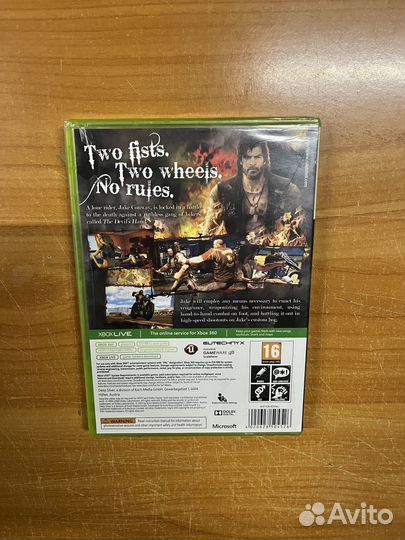 Xbox 360 Ride to Hell Retribution (Sealed)