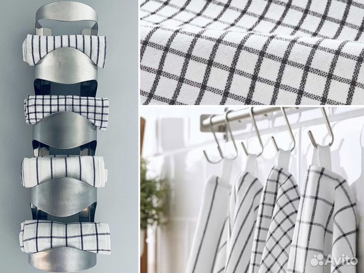 Полотенца кухонные rinnig IKEA 4 шт новые