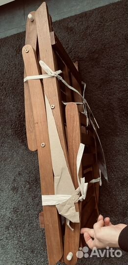 Новые садовые стулья (х2) эвкалипт (аналог IKEA