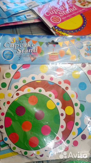 Посуда бумажная одноразовая для детских праздников