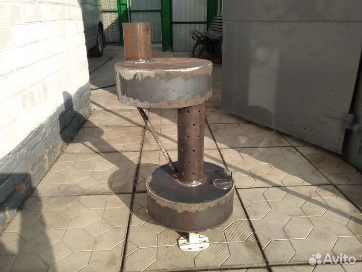 Печь на отработке