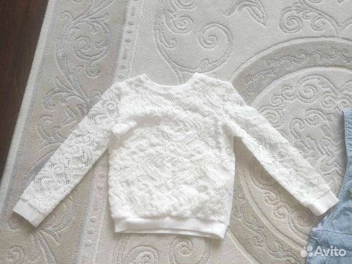 Джинсовый комбинезон для девочки 110 116