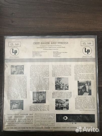 Chet Baker: Chet Baker & Strings, Peace, Let's Get