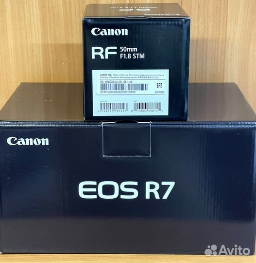 Canon EOS R7+ Rf 50mm f/1.8 STM Новый
