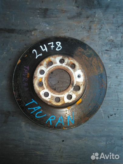 Тормозной диск перед Volkswagen Touran 2003-2010г