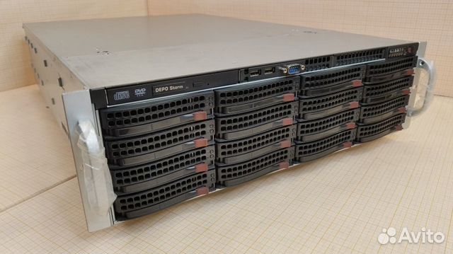 Сервер G5/3U/2xE5405/X7DWE/DDR2/HDD3.5/raid/2x800W