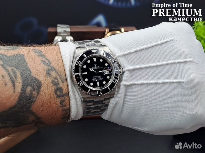 Часы мужские Rolex Submariner Black механические