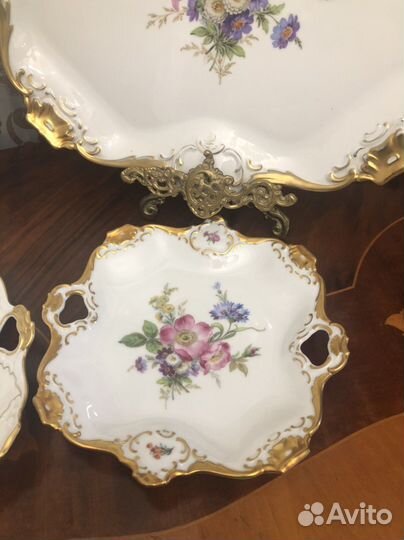 Поднос, блюдо, квадрат с ручками Кайзер, Алка