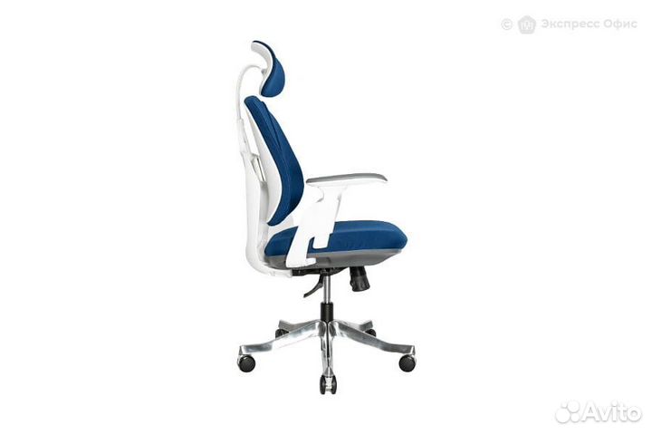 Кресло компьютерное ортопедическое Bionic white