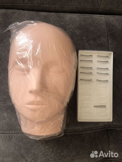 Манекен для наращивания ресниц