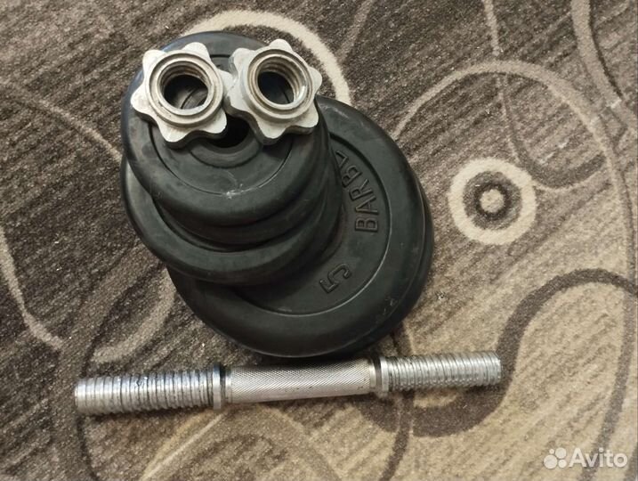 Гантеля 13, 5кг