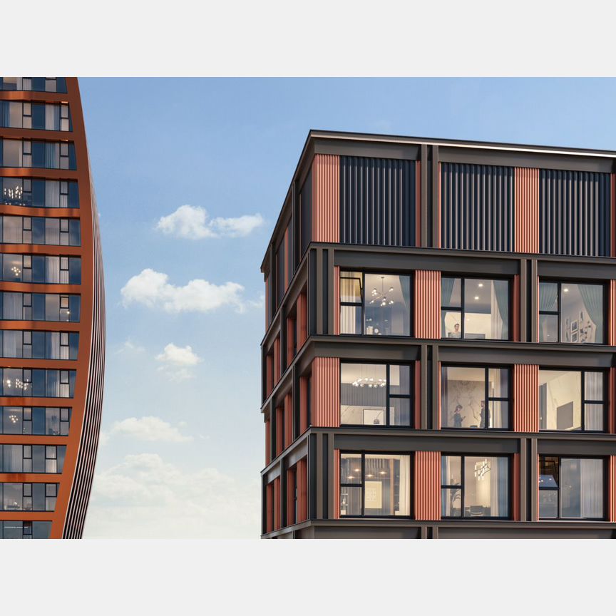 2-к. квартира, 56,4 м², 12/48 эт.