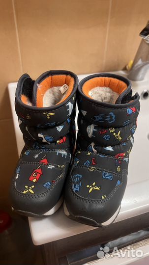 Сапоги зимние детские 23