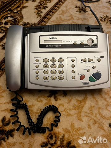 Телефонный аппарат-Факс Brother-Fax-335mc
