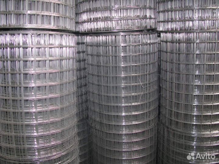 Сетка сварная в рулонах, оцинкованная