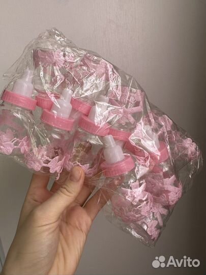 Бутылочки для декора, цена за 10 шт