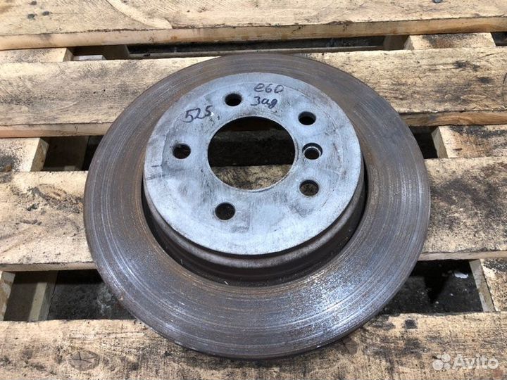 Диск тормозной задний Bmw 5 E60 N52B25 2005