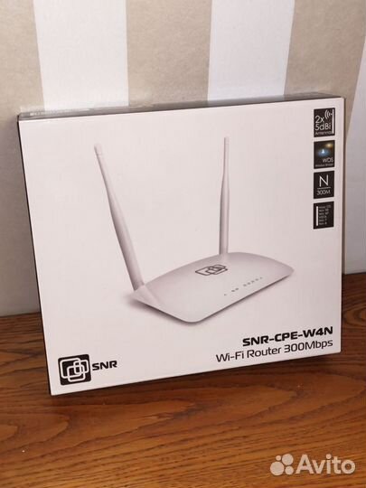 Wi-Fi роутер SNR CPE-W4N