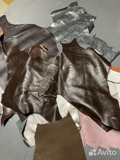 Лоскуты натуральной кожи