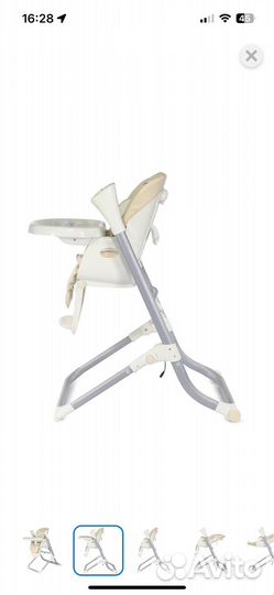 Стул качели шезлонг для кормления детский