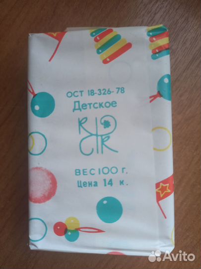 Детское мыло СССР 1978 год