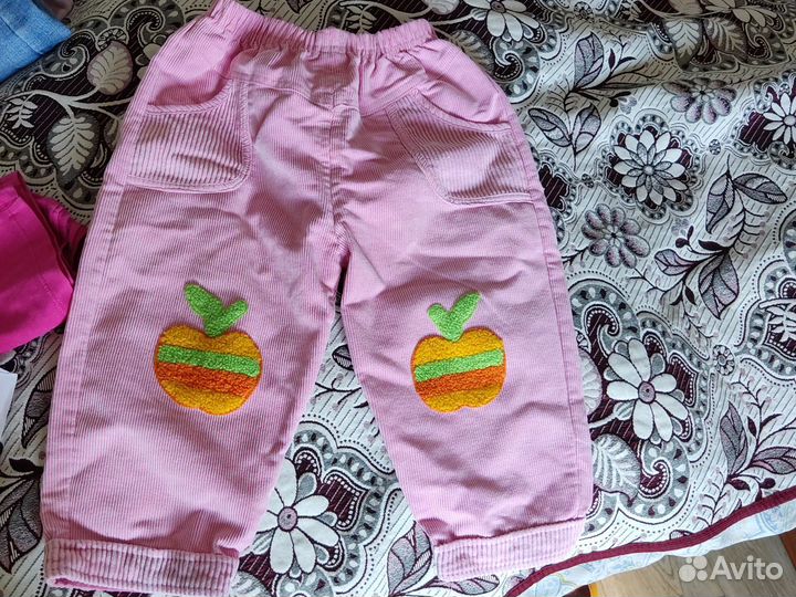Детская одежда для девочек 86 92 пакетом