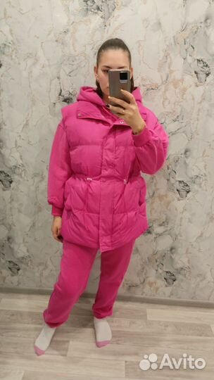 Костюм теплый, тройка