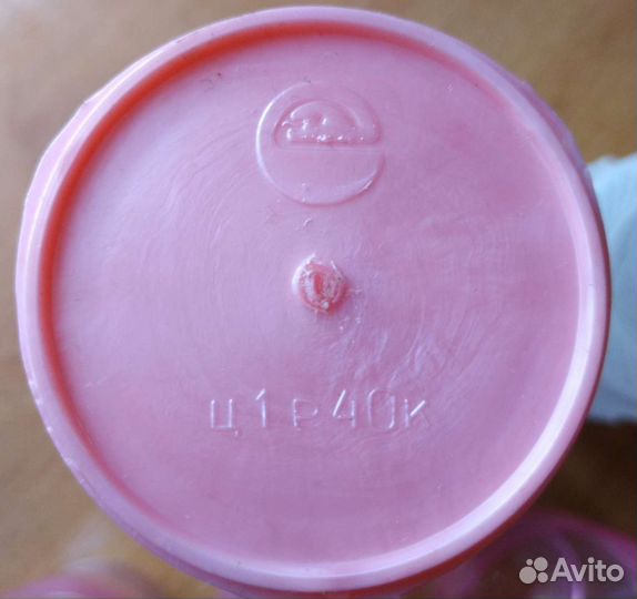 Набор пластмассовых рюмок в футляре СССР