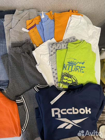 Вещи пакетом на мальчика 128-140