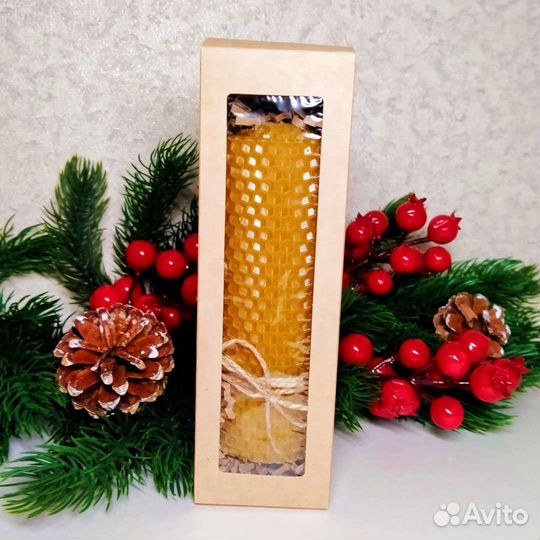 Свечи из натуральной вощины