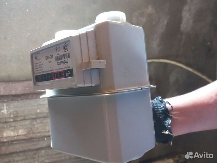 Газовый счетчик новый