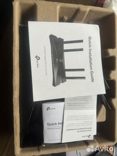 Роутер tp link archer ax3000 ax50