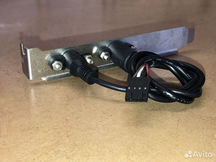 Планка вывода S-Video + RCA