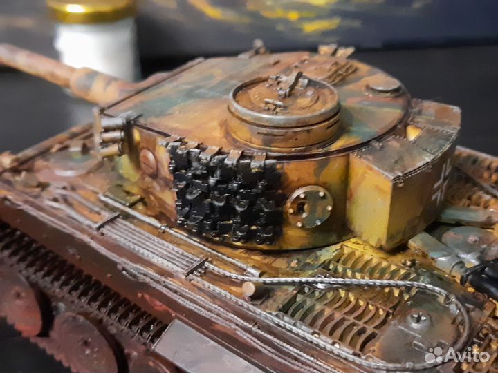 Модель танка Tiger VI ausf e, тигр