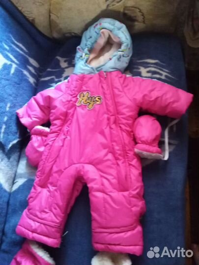 Зимний комбинезон для девочки