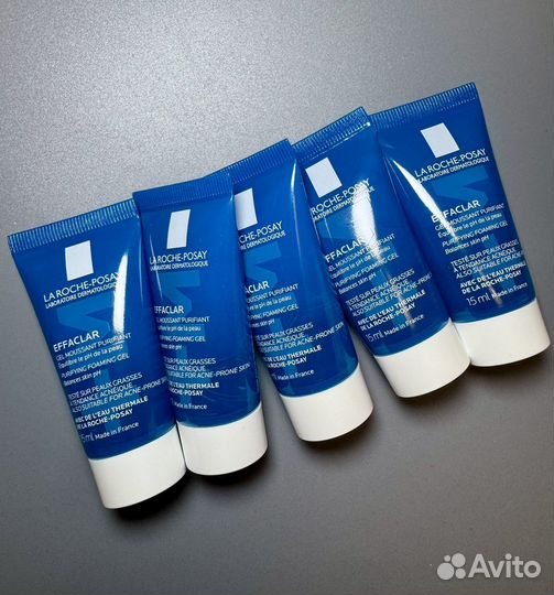 La Roche Posay effaclar очищающий пенящийся гель