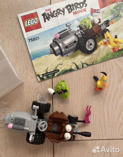 Lego 75821 Побег из машины свинок The Angry Birds