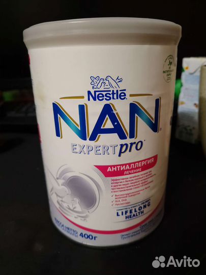 Детское питание смесь нан